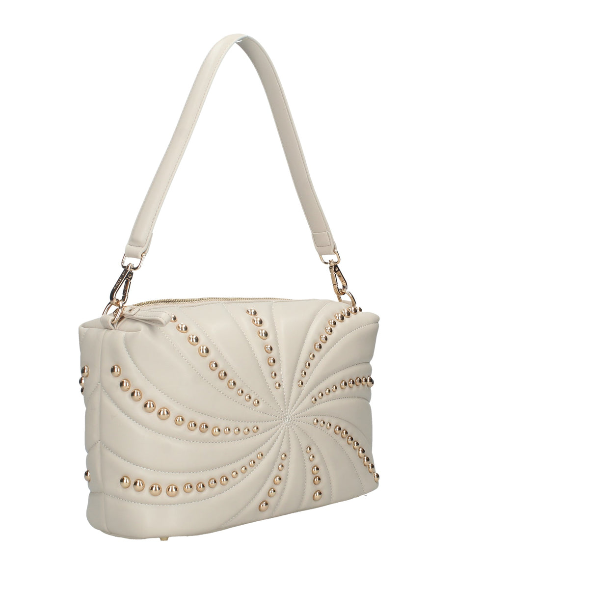 BORSA DONNA A SPALLA OYSTER STUDS MEDIA