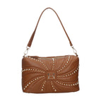 BORSA DONNA A SPALLA OYSTER STUDS MEDIA