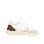 SNEAKERS DONNA COURT 2.0 VINTAGE CALF WHITE-PINK