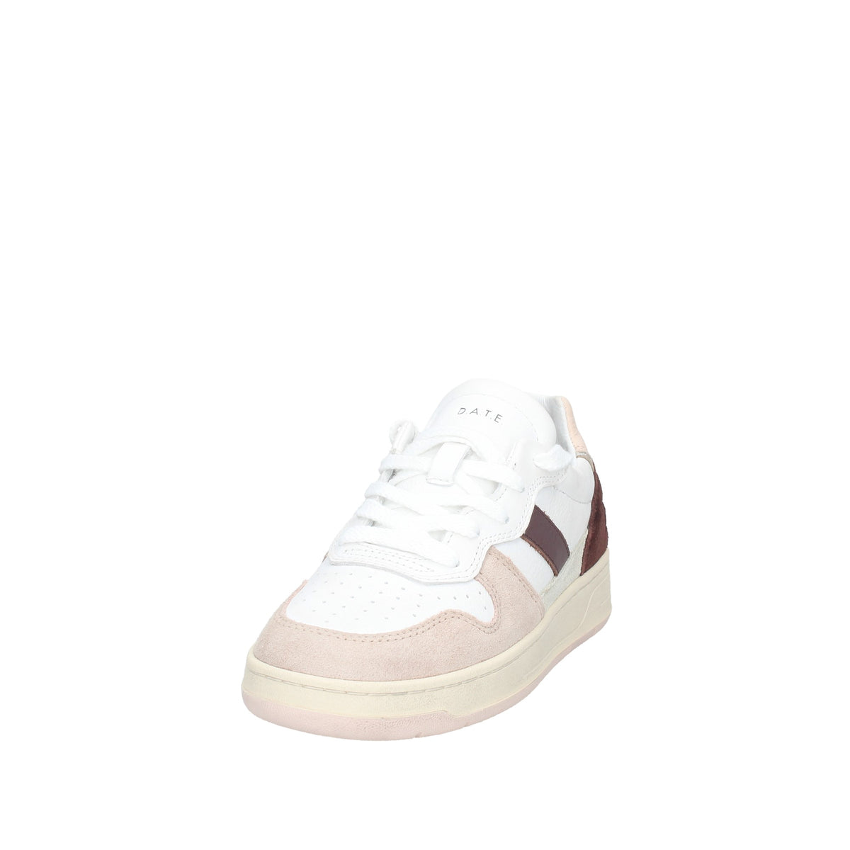 SNEAKERS DONNA COURT 2.0 VINTAGE CALF WHITE-PINK