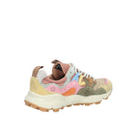 YAMANO 3 WOMAN - Sneakers in suede e tessuto tecnico - Beige-Rosa