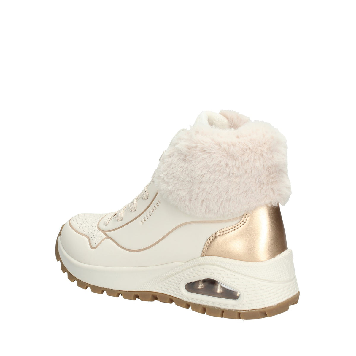 SKECHERS SNEAKERS ALTA DONNA UNO RUGGED FALL SHIMMER