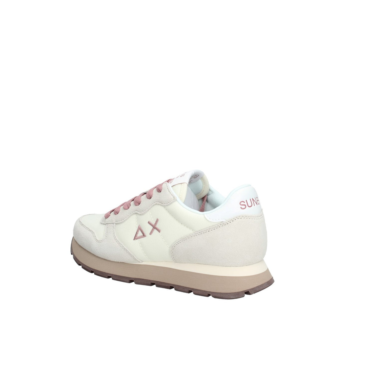 Z46201SUN 68 SNEAKERS DONNA ALLY SOLID BIANCO PANNA