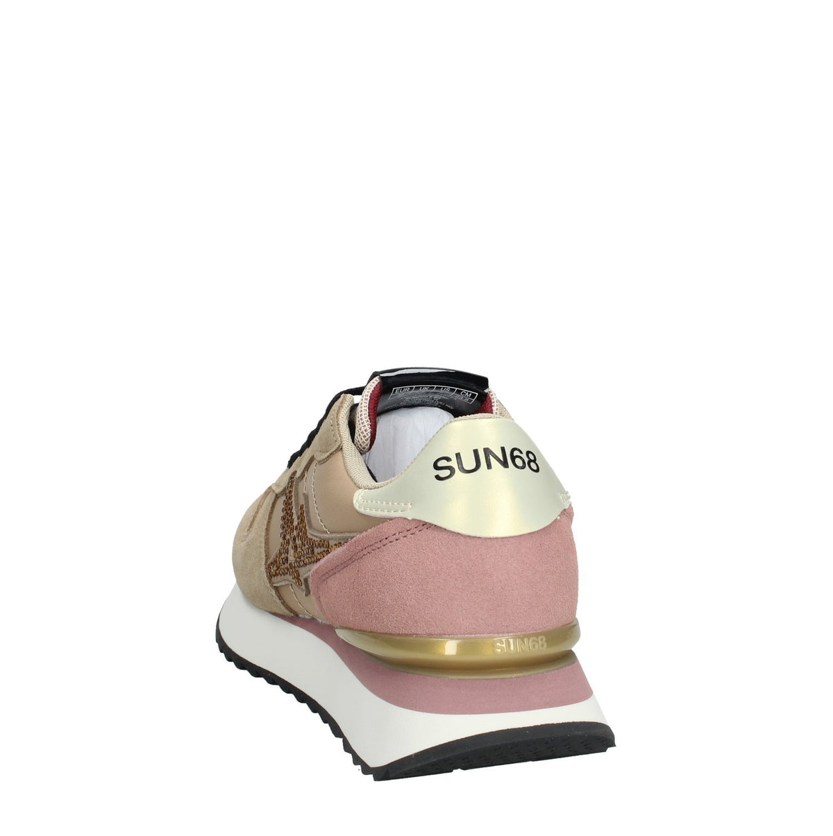 Z46223 SUN 68 SNEAKER DONNA STARGIRL STRASS LOGO