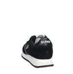 Z46204 SUN 68 SNEAKERS DONNA ALLY GLITTER TEXTILE NERO