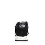 Z46204 SUN 68 SNEAKERS DONNA ALLY GLITTER TEXTILE NERO