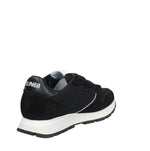 Z46204 SUN 68 SNEAKERS DONNA ALLY GLITTER TEXTILE NERO