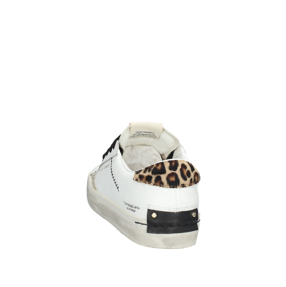 27000PP6.10SNEAKER DONNA DISTRESSED SAVAGE WHITE