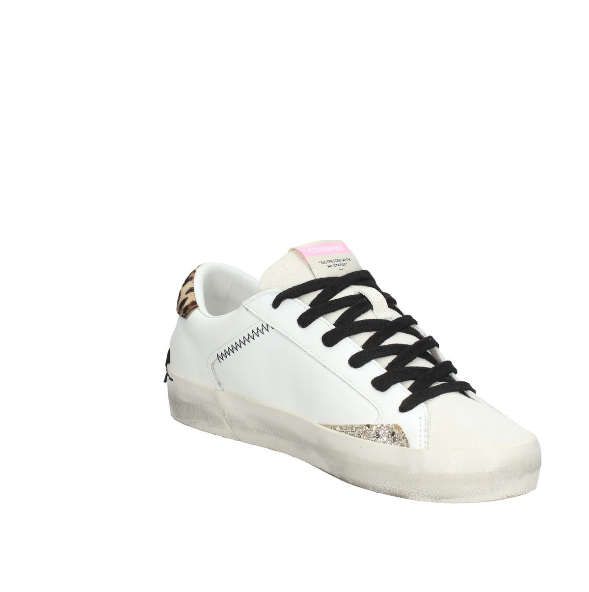27000PP6.10SNEAKER DONNA DISTRESSED SAVAGE WHITE