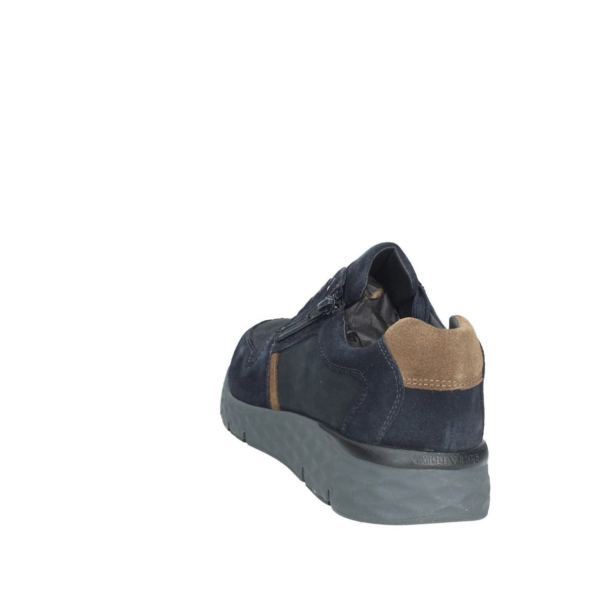 36852 NABUK NAVY SNEAKERS UOMO