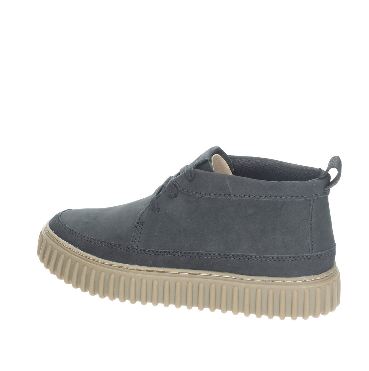 TORHILL LACE HI BLACK LEATHER SCARPONCINO UOMO