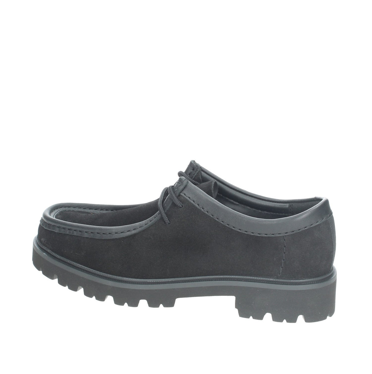 CLEYHILL SEAM BLACK SUEDE ALLACCIATA UOMO