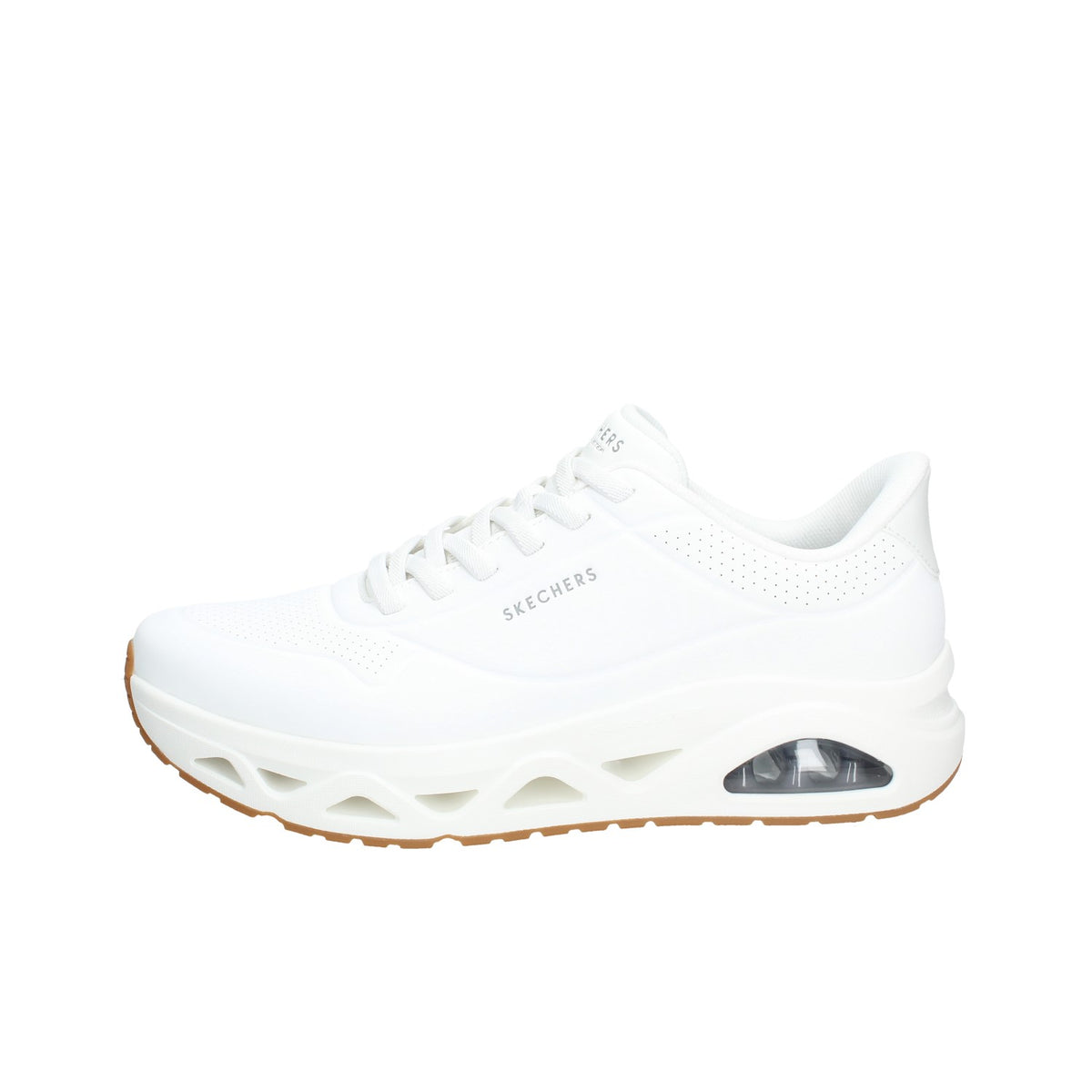 Skechers 183420 WHT – Uno Glide-Step Glide On Air Uomo White