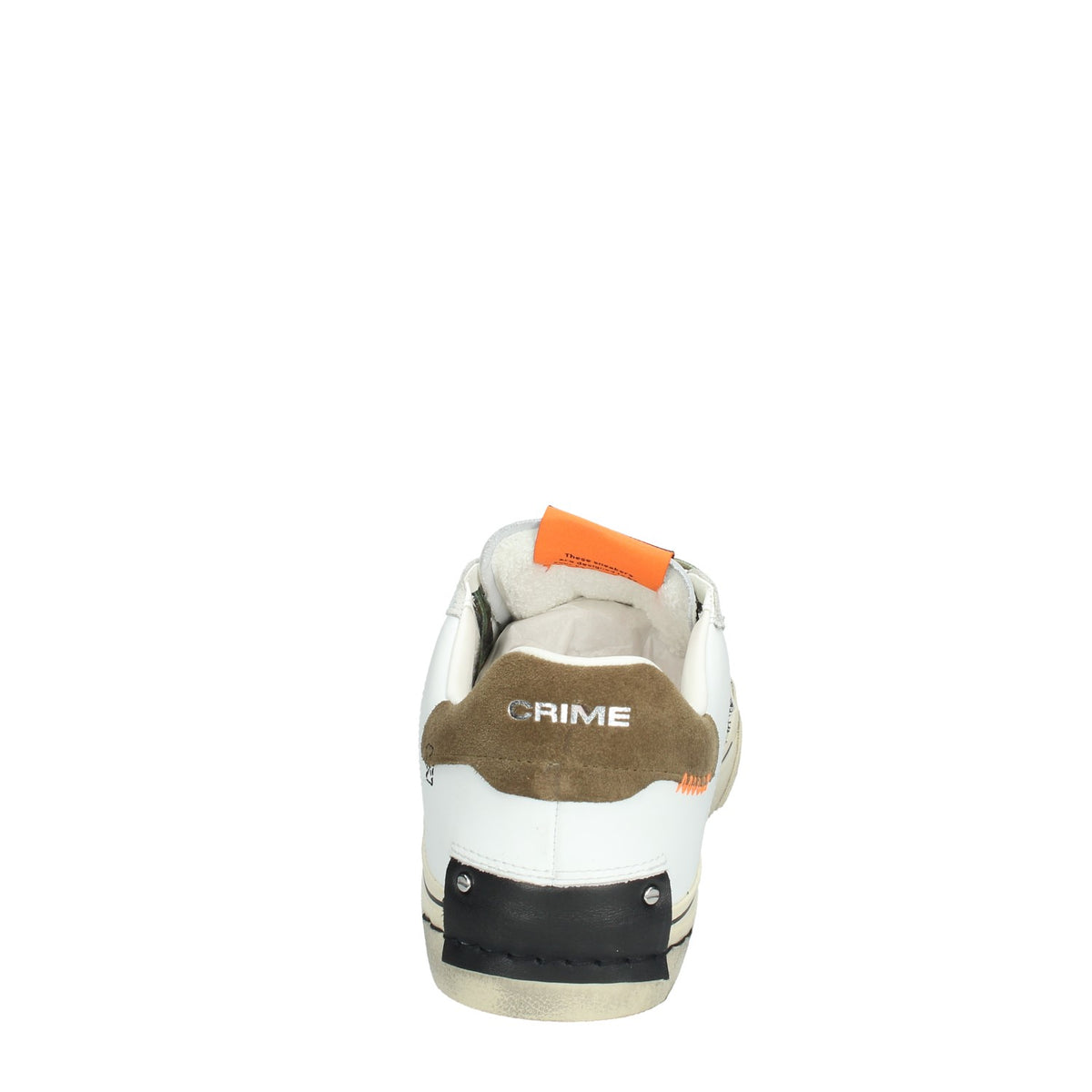 CRIME LONDON SNEAKERS UOMO DISTRESSED MILITARY GREEN