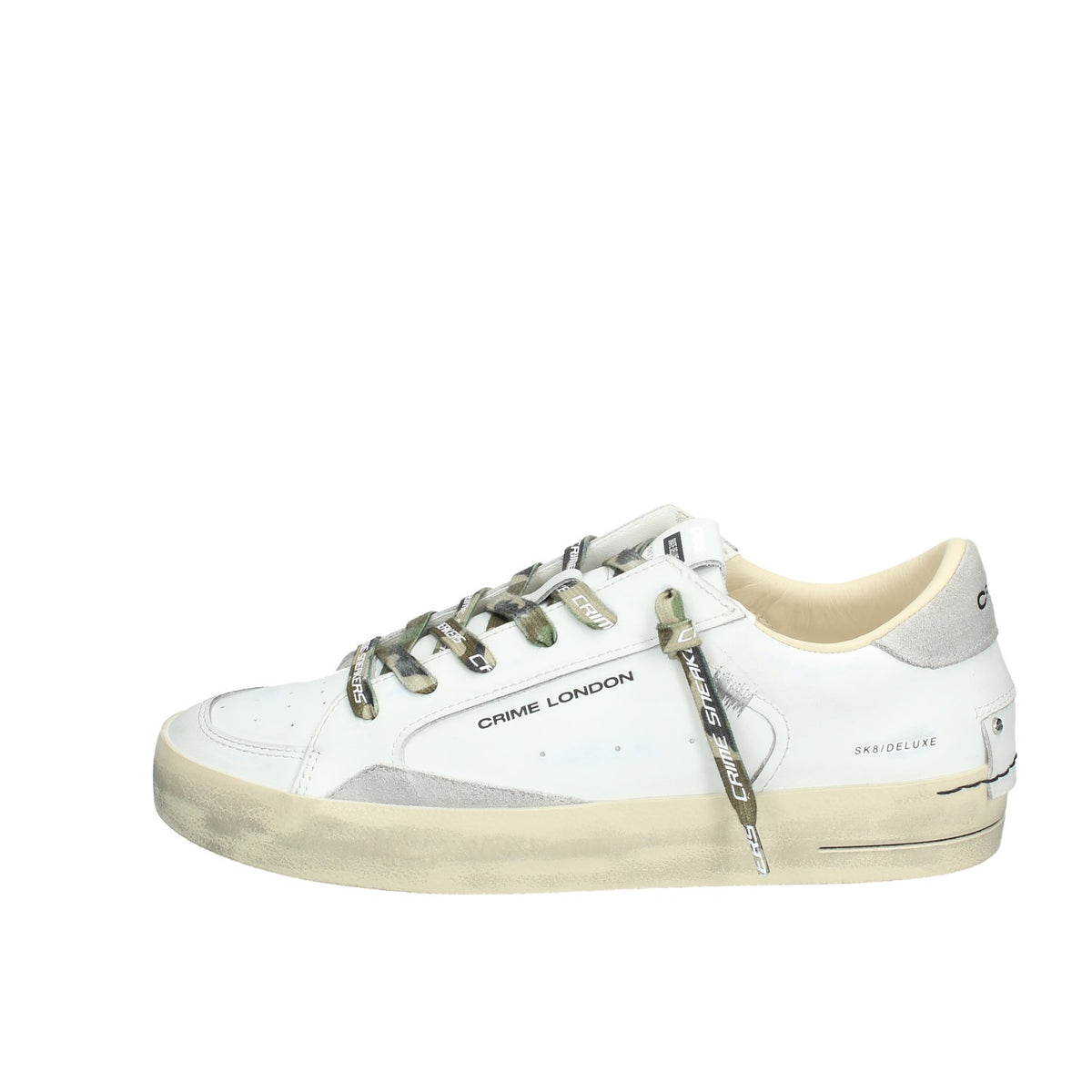 CRIME LONDON SNEAKERS UOMO SK8 DELUXE URBAN CAMO