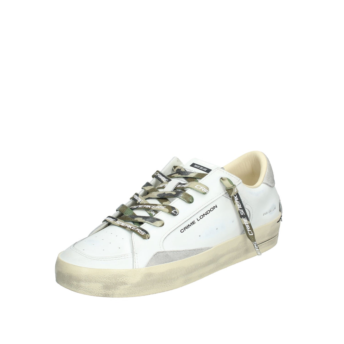CRIME LONDON SNEAKERS UOMO SK8 DELUXE URBAN CAMO