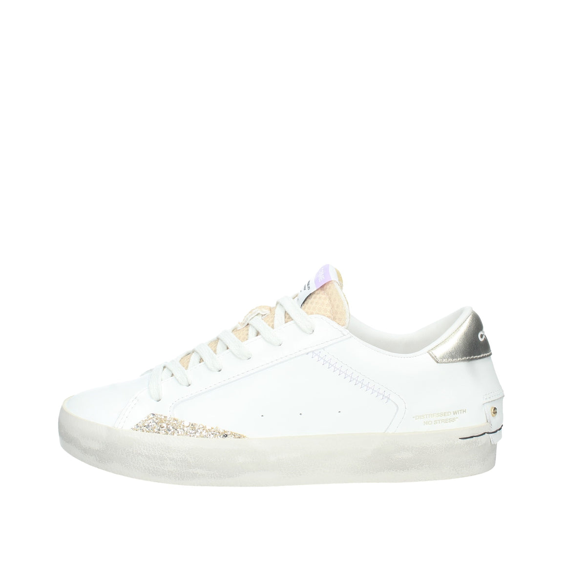 CRIME LONDON SNEAKERS DONNA DISTRESSED SHEER LILIAC