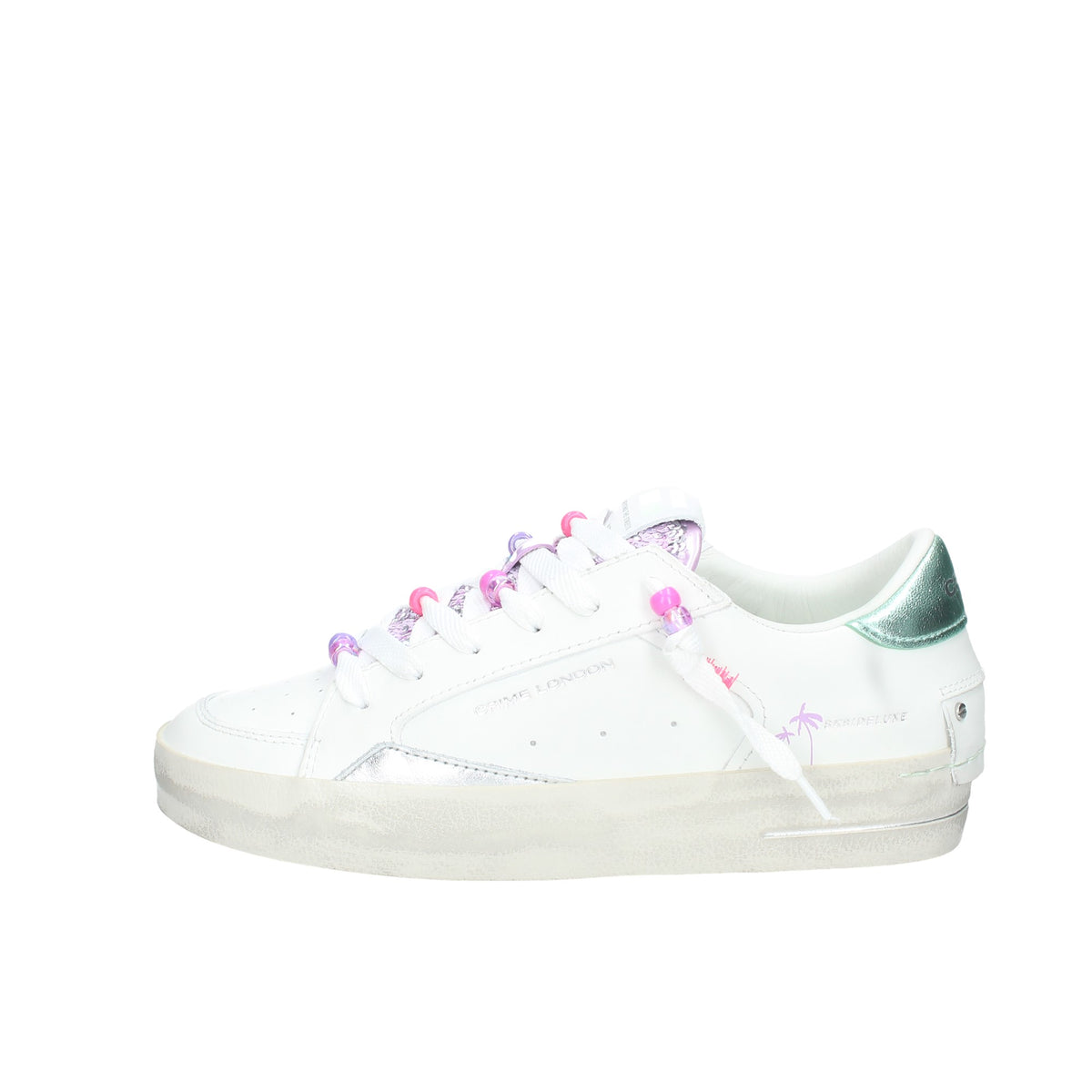 CRIME LONDON SNEAKERS DONNA IN PELLE MODELLO SK8 DELUXE