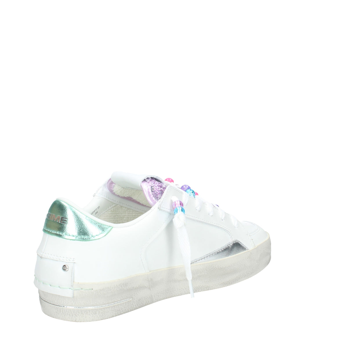 CRIME LONDON SNEAKERS DONNA IN PELLE MODELLO SK8 DELUXE