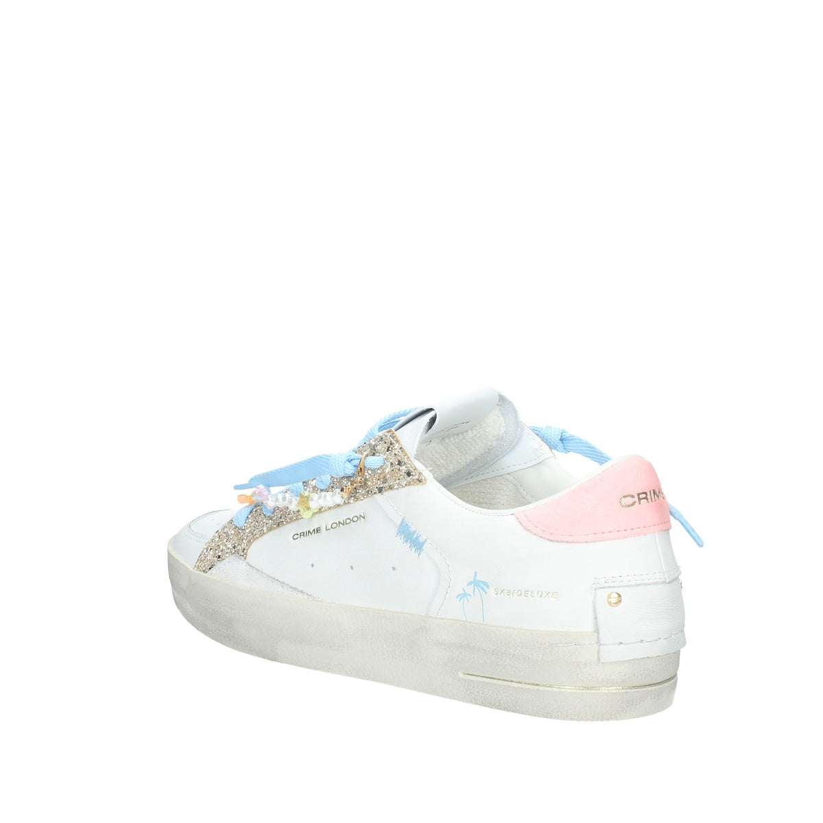CRIME LONDON SNEAKERS DONNA SK8DELUXE BABY SHINE
