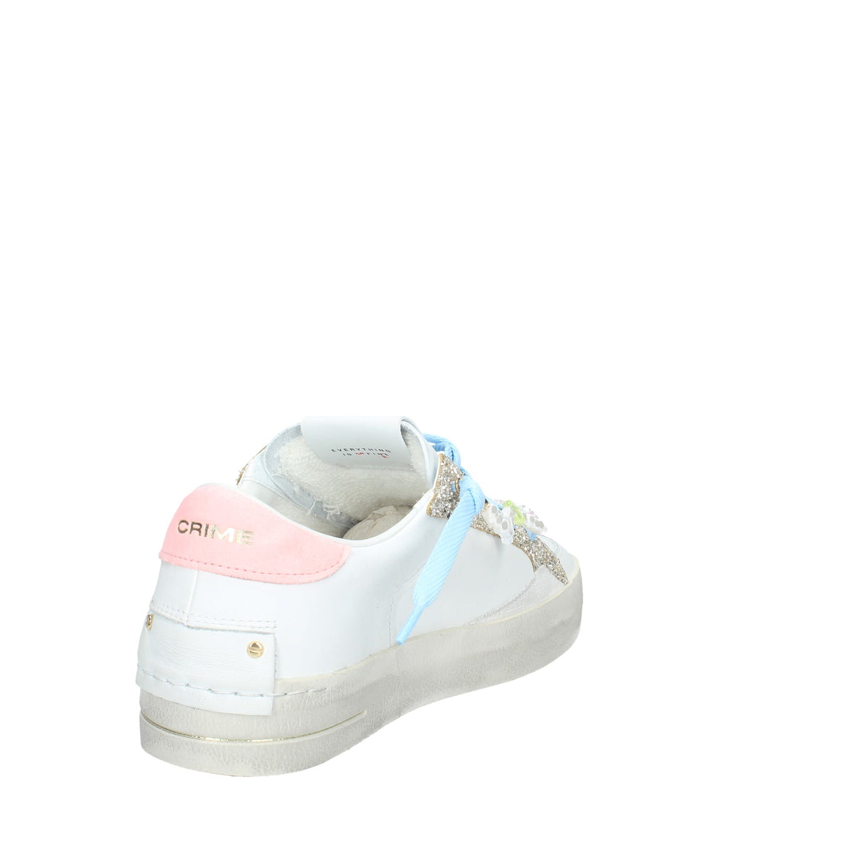CRIME LONDON SNEAKERS DONNA SK8DELUXE BABY SHINE