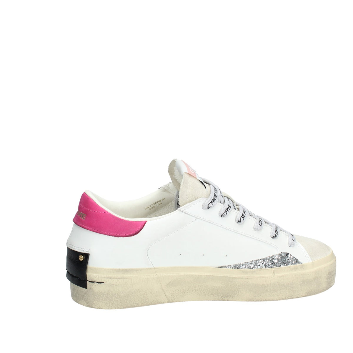 25073AA8_10 DISTRESSED SNEAKERS DONNA