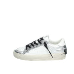 CRIME LONDON SNEAKERS DONNA SK8 DELUXE SILVER GLAM