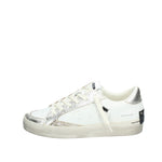 CRIME LONDON SNEAKERS DONNA SK8 DELUXE PLATINUM GLOW IN PELLE