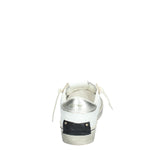 CRIME LONDON SNEAKERS DONNA SK8 DELUXE PLATINUM GLOW IN PELLE