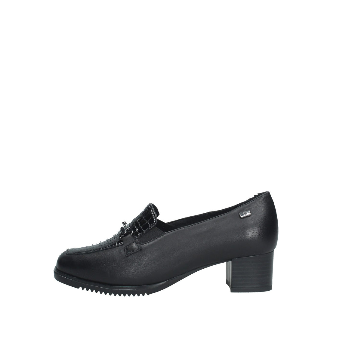 VALLEVERDE MOCASSINI DONNA CON TACCHETTO IN PELLE