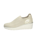VALLEVERDE SLIP ON DONNA IN TESSUTO LAMINATO