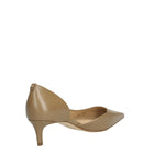 MICHAEL KORS DECOLLETE' IN PELLE TACCO BASSO CON SCOLLO