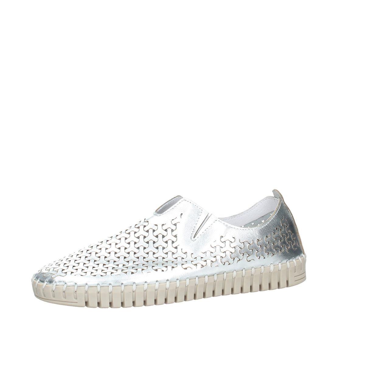 FRAU MOCASSINO DONNA IN PELLE LAMINATA