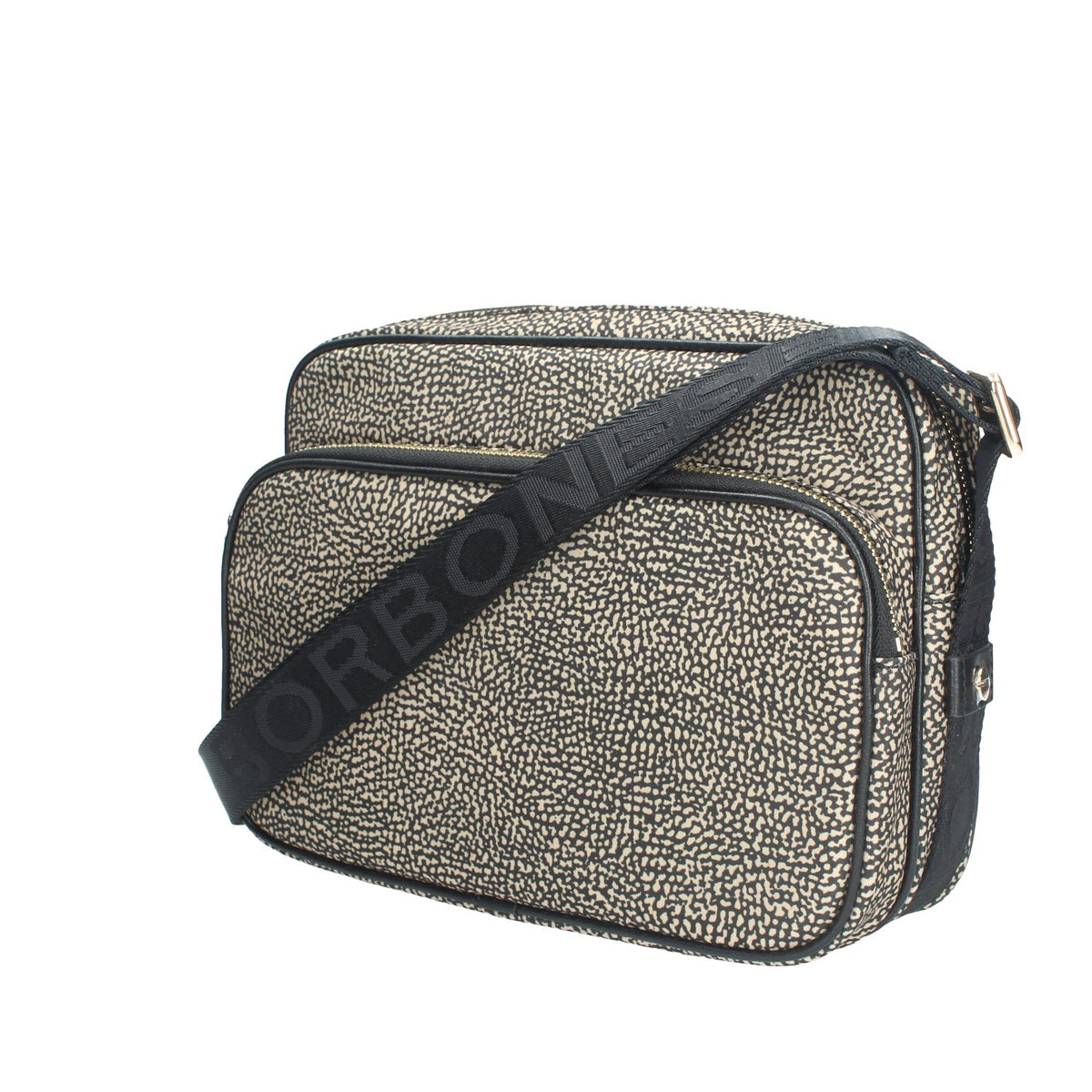 BORBONESE BORSA DONNA TRACOLLA IN NYLON CAMERA CASE MEDIA