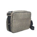 BORBONESE BORSA DONNA TRACOLLA IN NYLON CAMERA CASE MEDIA