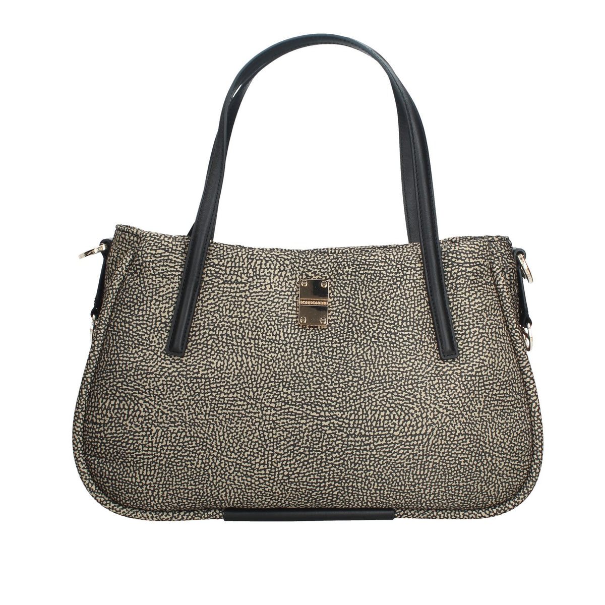 BORSA A SPALLA IN TESSUTO BORBONESE