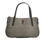 BORSA A SPALLA IN TESSUTO BORBONESE