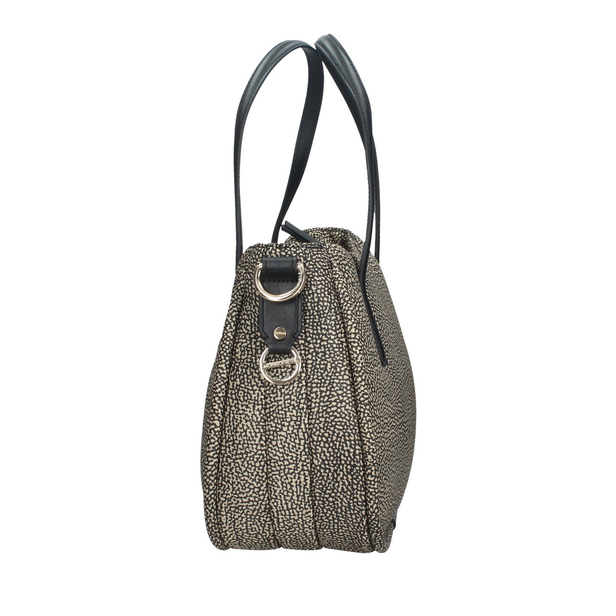 BORSA A SPALLA IN TESSUTO BORBONESE