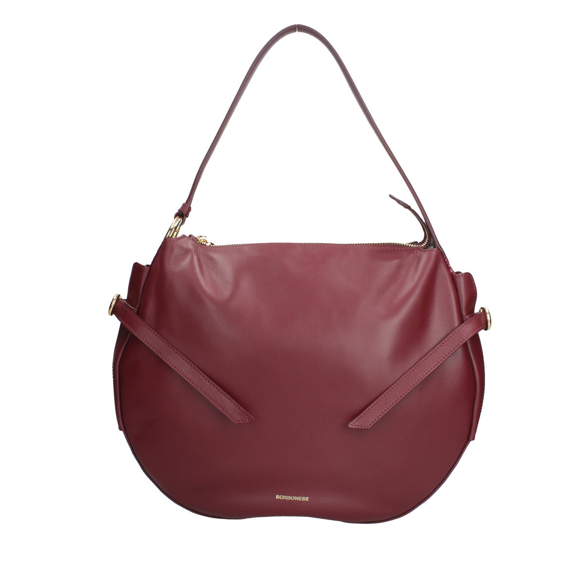 BORBONESE BRIDLEBORSA A SPALLA IN PELLE HOBO MEDIUM