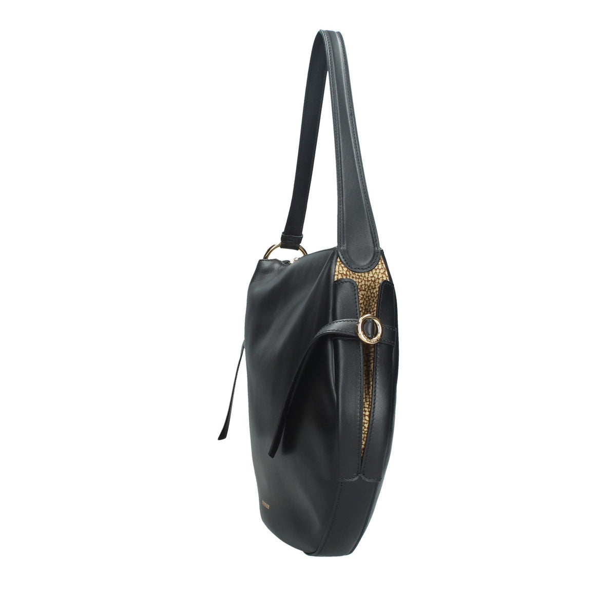 BORBONESE BRIDLEBORSA A SPALLA IN PELLE HOBO MEDIUM