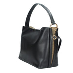 BORBONESE BORSA DONNA A SPALLASECCHIELLO IN PELLE