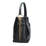 BORBONESE BORSA DONNA A SPALLASECCHIELLO IN PELLE