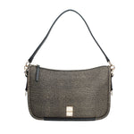 BORSA A SPALLA IN TESSUTO BORBONESE