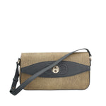 BORBONESE BORSA A SPALLA MONNLIGHT MEDIUM