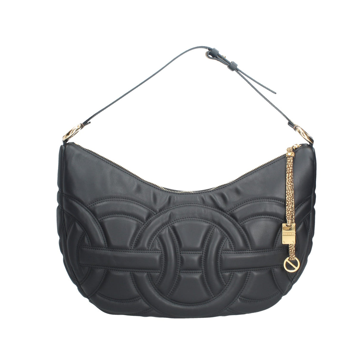 BORSA A SPALLA IN PELLE BORBONESE