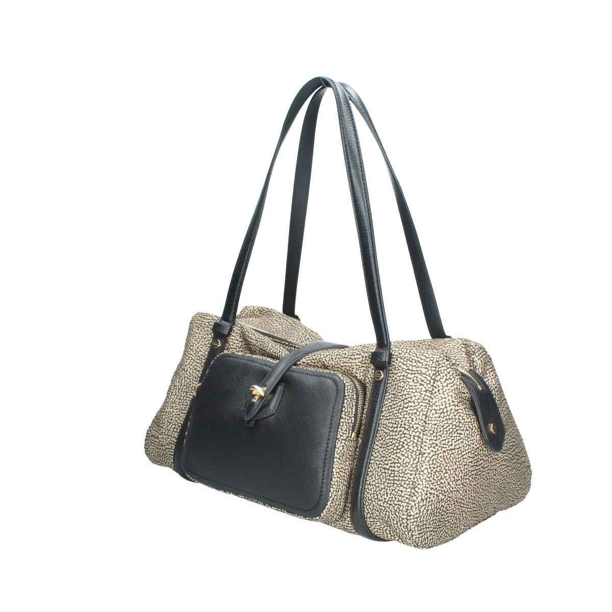 BORBONESE BORSA DONNAPOCHE BAULETTO MEDIO