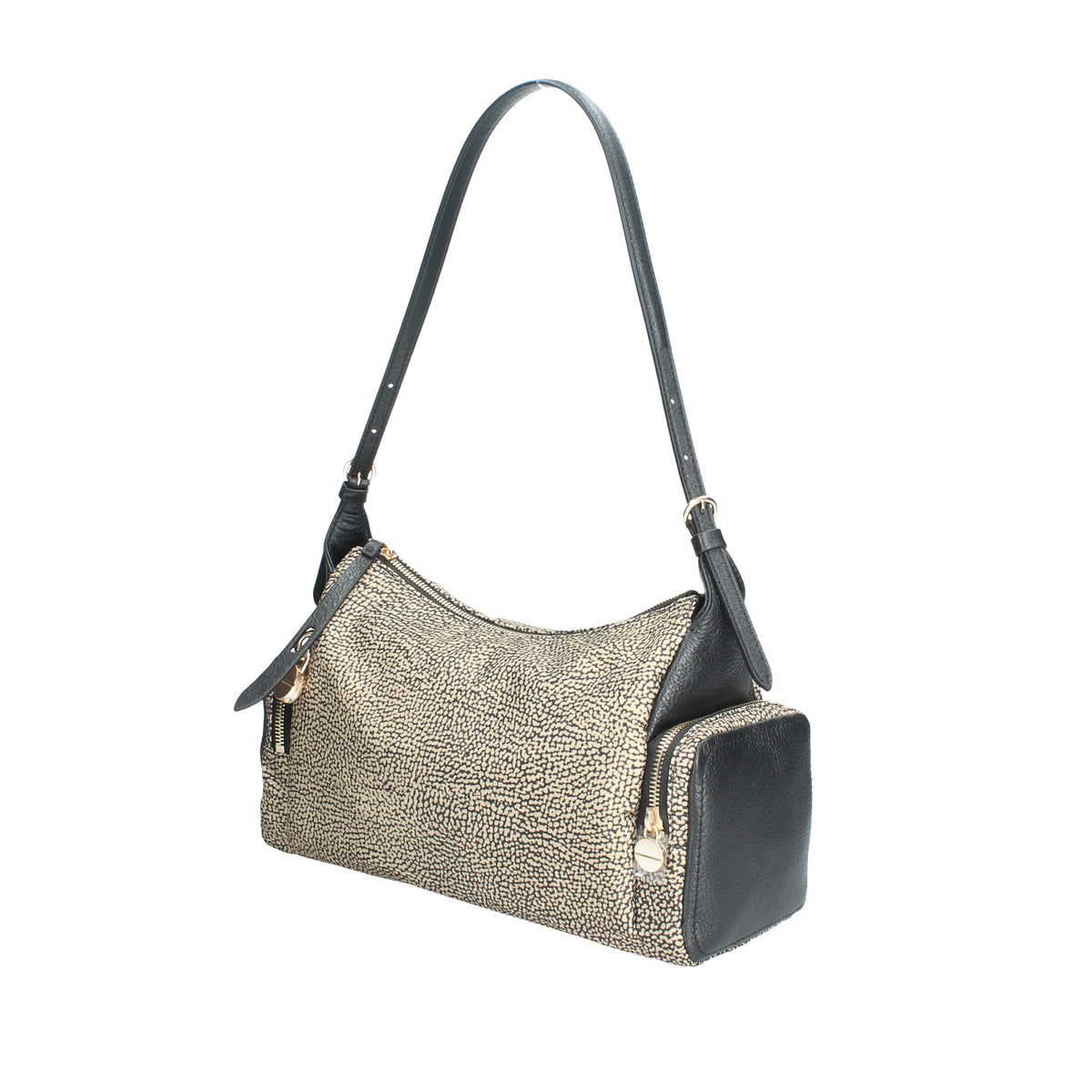 BORBONESE BORSA DONNA A SPALLA POCHE HOBO MRDIUM
