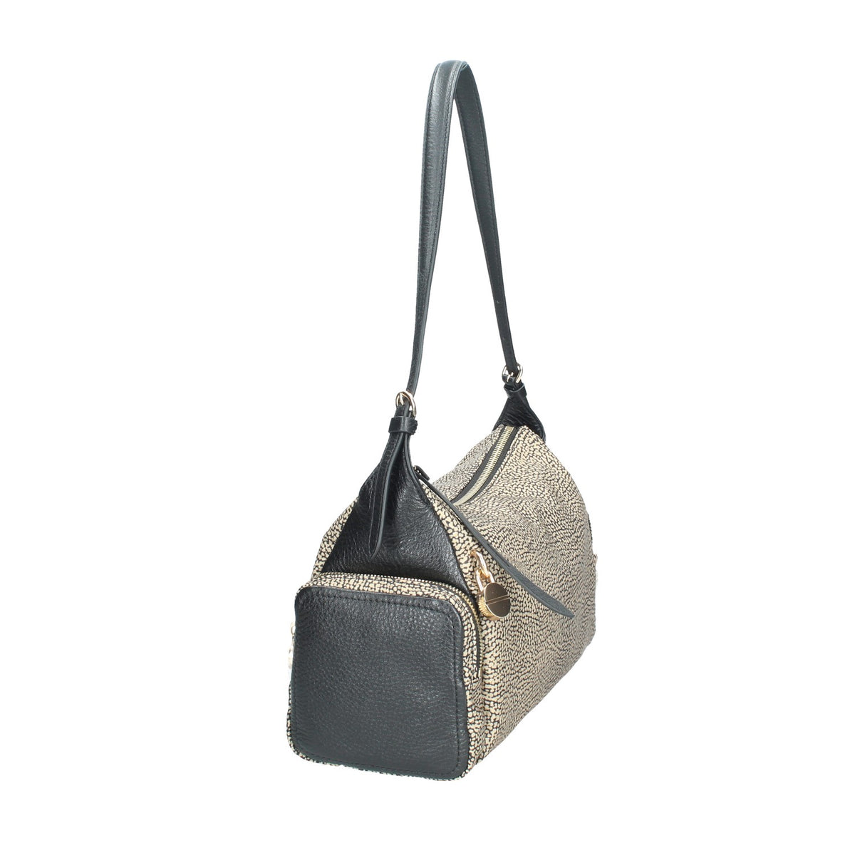 BORBONESE BORSA DONNA A SPALLA POCHE HOBO MRDIUM