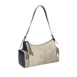 BORBONESE BORSA DONNA A SPALLA POCHE HOBO MRDIUM