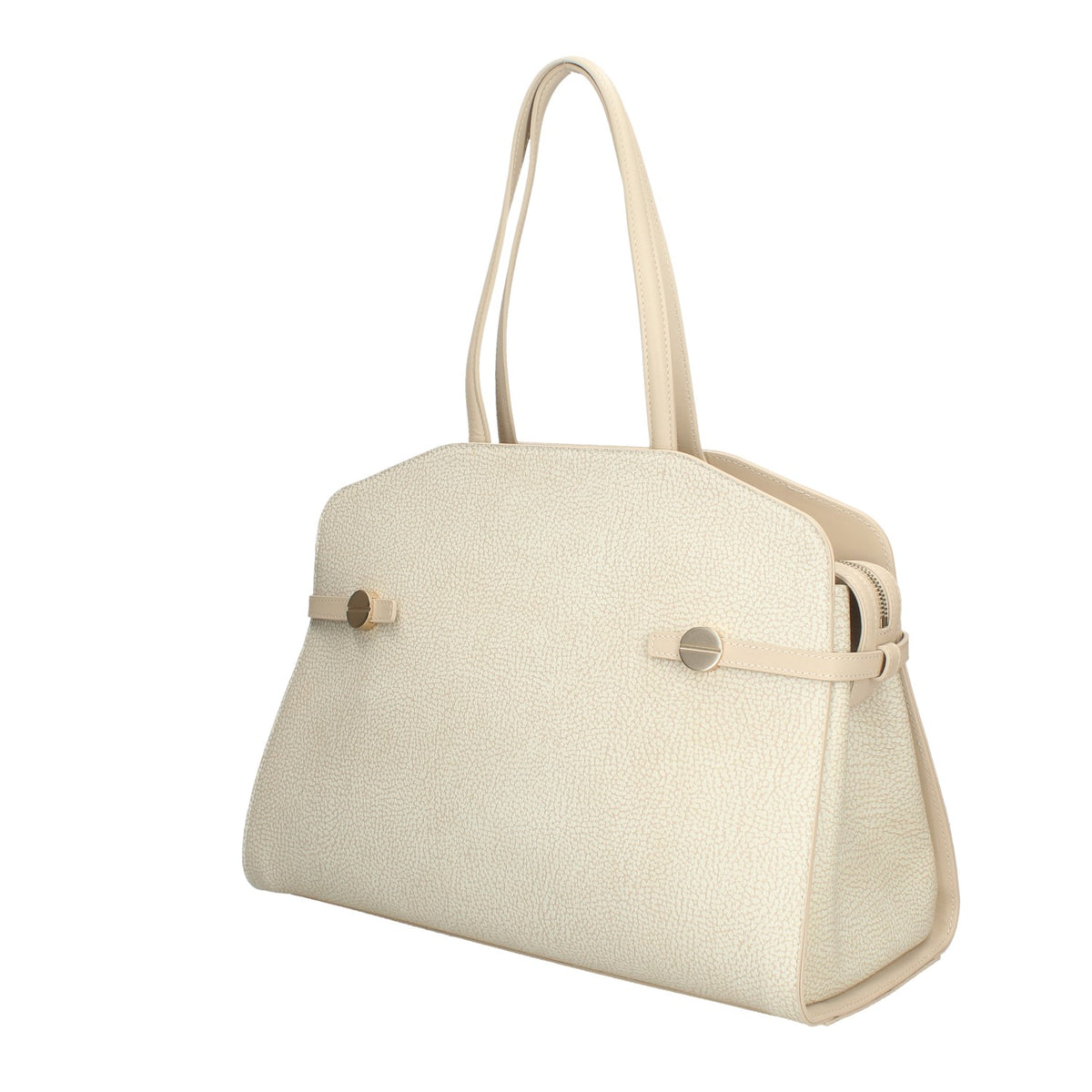 BORBONESE BORSA DONNA SHOPPING GEMINIIN TELA RIVESTITA